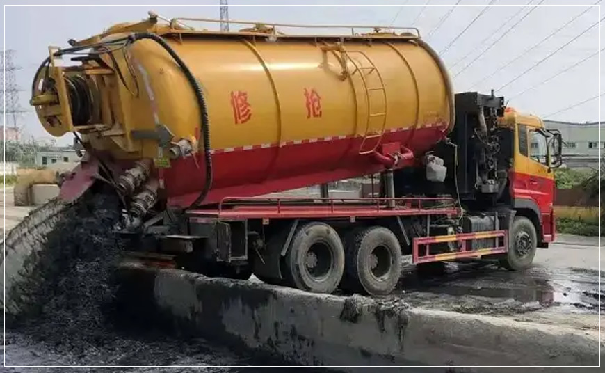 庄河沉淀池清理案例